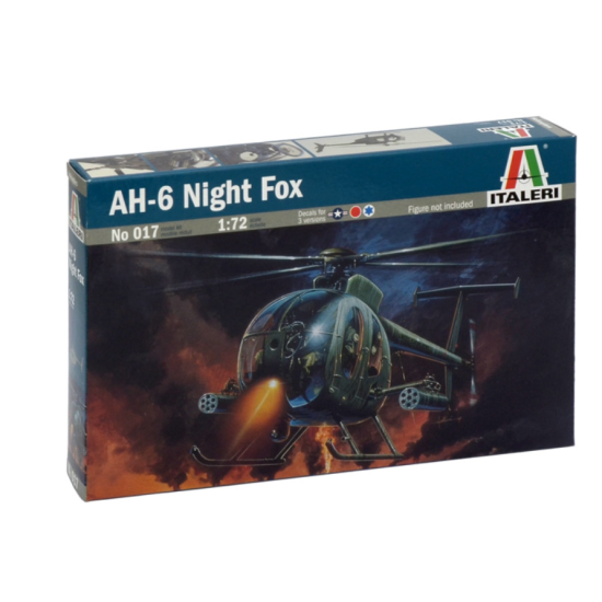 Italeri 0017, AH-6 Night Fox